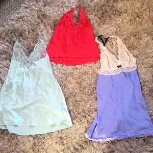 Victoria's Secret Lace Trimmed Nightgown in Lavender